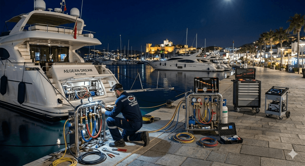 Göcek 7/24 Tekne Tesisat Tamiri