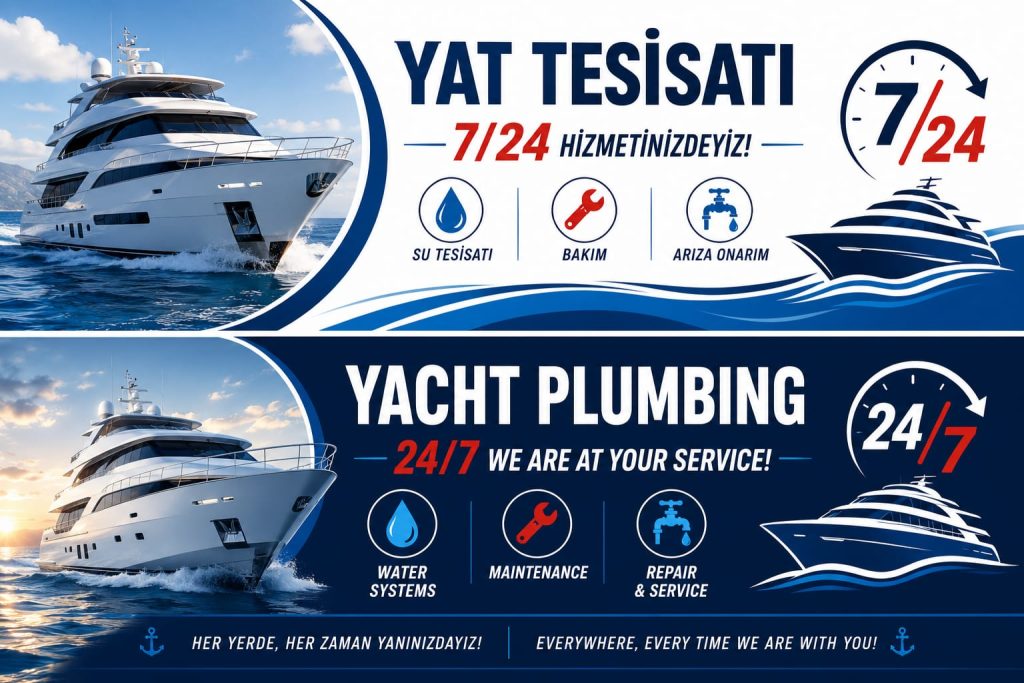 7/24 Yat Tesisatı Marmaris
